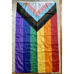 NIKE Progress Pride Gay LGBTQ+ Rainbow Flag 3x5 ft with Grommets New in Box